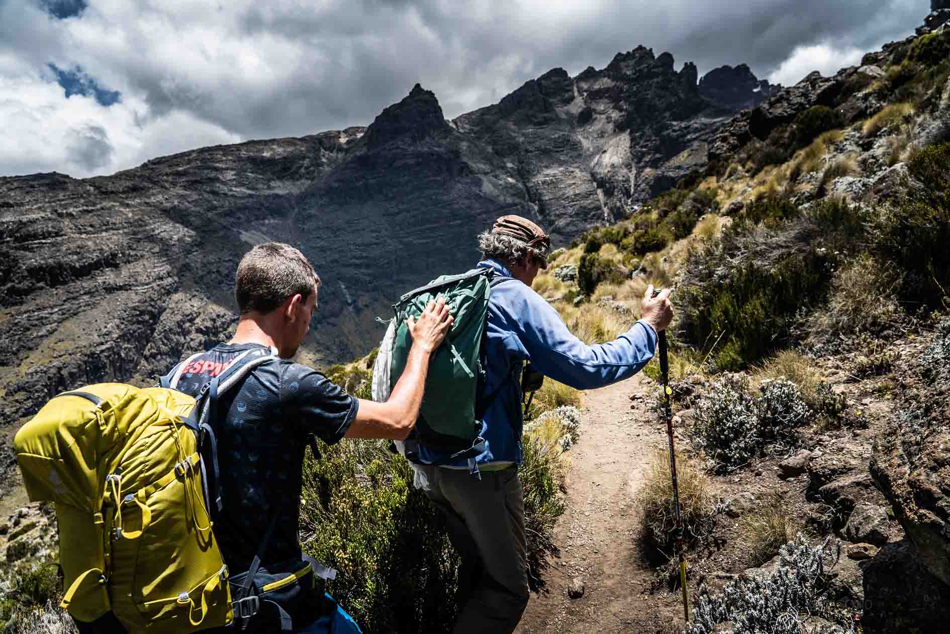 Ascension Mont Kenya - Sommets Aveugles